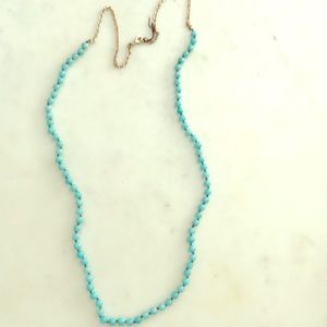 Long beaded necklace